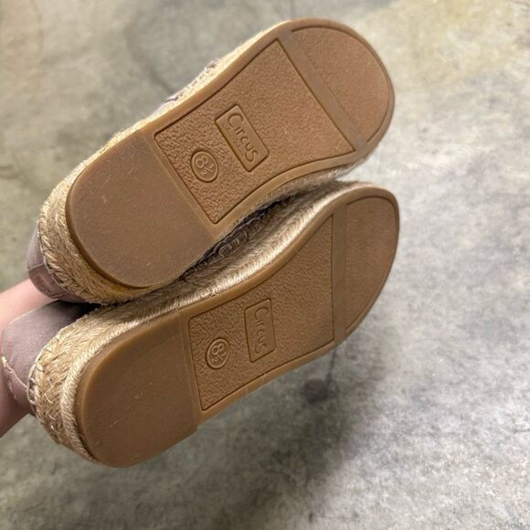 Circus by Sam Edelman Women's Christina Platform, Pink Sand New Shimmer Suede - Picture 5 of 5